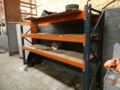 a shelf that has a lot of shelves on it