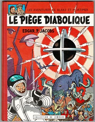 la couverture du livre *Le Pièce diabolique* d'Edgar P. Jacobs