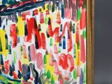 an image of a picture of a painting on a wall
