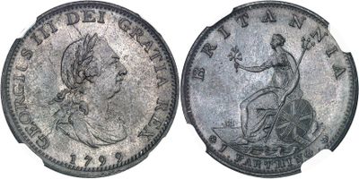 a close up of a coin with an image of a woman on it