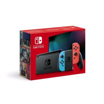 Console Switch - NINTENDO - Joy-Con bleu néon et Joy-Con rou… - Photo 1
