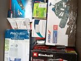 a box full of items that are sitting on the floor