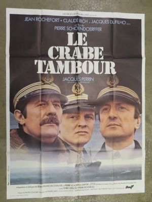 french movie poster for the film le crabe tambour