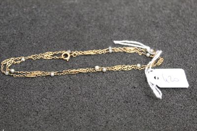 gros plan d'un collier auquel est attachée une étiquette