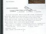 the letter is written to a man who is sitting at a table