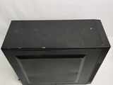 an image of a black microwave oven on a white background