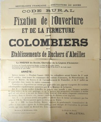 Une ancienne annonce parue dans un journal français fait la promotion de la construction d'un immeuble
