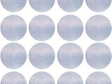 a close up of a white background with blue dots on it