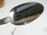 a spoon that is sitting on top of a table