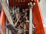 many tools that are in the orange container