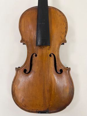 Violon Français fait à Mirecourt début Xxe, portant une étiq…