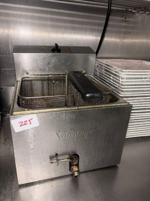 an image of a commercial fryer in a commercial kitchen