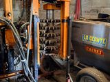 a machine that is sitting in a garage