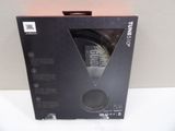 a close up of a box with a pair of headphones in it