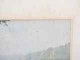 a picture of a painting on the wall of a room