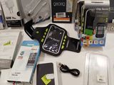 a lot of cell phones that are sitting on a table