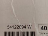 a close up of a box with a barcode on it