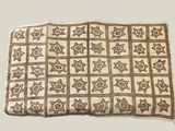 an image of a piece of cloth with a design on it