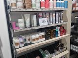 a lot of beauty products on the shelves in the store