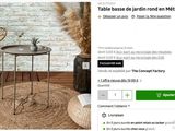an image of a table with a plant on top of it
