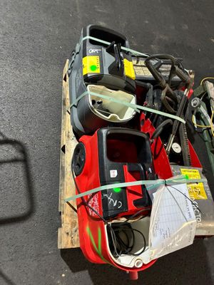 a red box with a bunch of tools on it