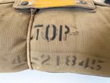 a bag that has a stop sign on the side of it
