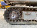 an image of a close up of the front end of a bulldozer