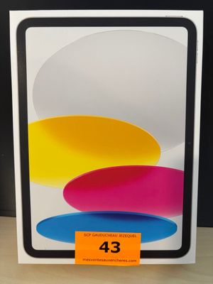 une boîte sur laquelle figure l'image d'un iPad Air