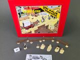 an image of a red box with legos and instructions on it