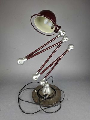 LAMPE d'atelier JIELDE à cinq bras.