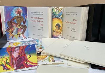 un grand nombre de livres posés sur une table
