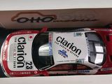 a toy car in a box on a table
