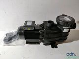 a close up of a pump on a white surface with a plastic bag