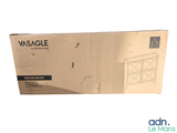 a cardboard box that has a picture of a cat in it