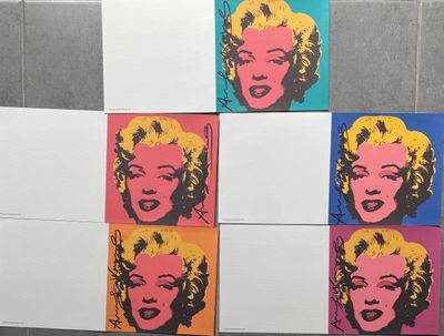 Andy Warhol (1927-1987) Marylin Monroe (rouge, violet, bleu,…