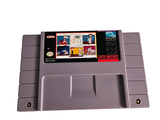 a nintendo game on the top of a gray case