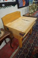 ancien billot de boucher – avec 1 tiroir en bas : H : 82 cm … (photo 2)