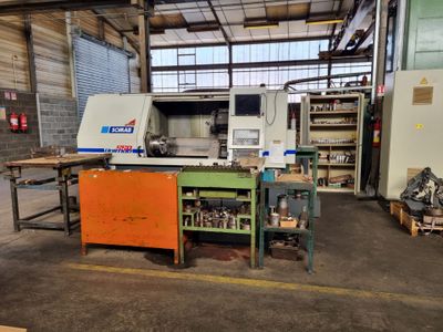 Tour à commande numérique SOMAB UNIMAB 550 type UN1-550 T A … - Photo 1