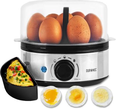 Cuiseur à oeufs 1 à 7 oeufs 400W Duronic EB50 BK
