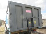 an image of a dump truck parked in a lot