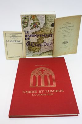 LA CHAISE-DIEU. 4 volumes. FAUCON. Notice sur la constructio…