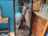 an image of a glass door in a store