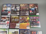 a lot of video games that are on the table