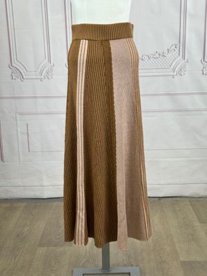 brown and pink striped skirt on a mannequin mannequin mannequin mannequin mannequin mannequin mannequin mannequin mann