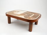 an image of a coffee table made out of wood