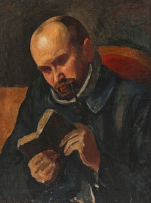 une image représentant un homme en train de lire un livre