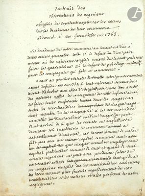 une photo en noir et blanc d'un manuscrit sur lequel figurent des inscriptions