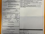 a close up of a receipt with a barcode on it