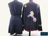 a dress with a horse on it and a dress with a horse on it