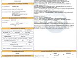 un gros plan d'un document sur lequel figure la photo d'une personne